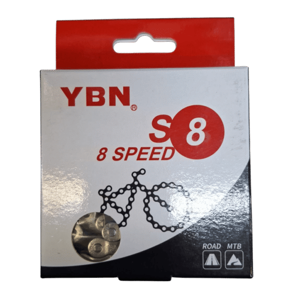 CADENA YBN 8 BLACK/SILVER S8