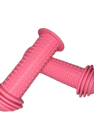 Puños bicicleta niña Mobikeco rosado