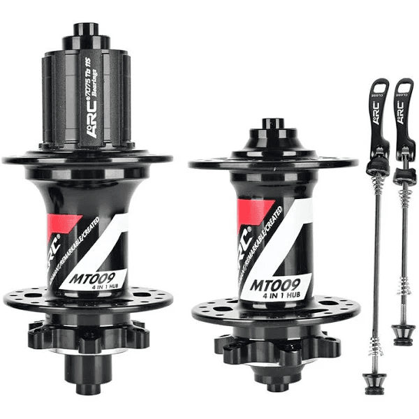 JUEGO DE MAZAS ARC MT009 10X135 HG BLACK