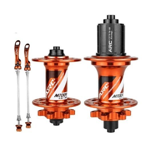 JUEGO DE MAZAS ARC MT009 10X135 HG ORANGE