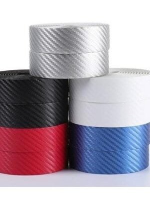 CINTA MANUBRIO KIVI NEGRO TIPO CARBON 6004