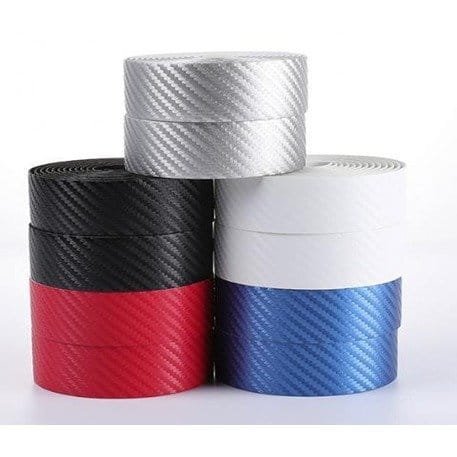 CINTA MANUBRIO KIVI NEGRO TIPO CARBON 6004